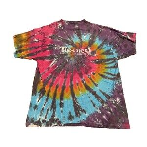 VTG 1995 Tie Died Grateful Dead Movie Promo T Shirt XLarge 90s Rare Rock Tee